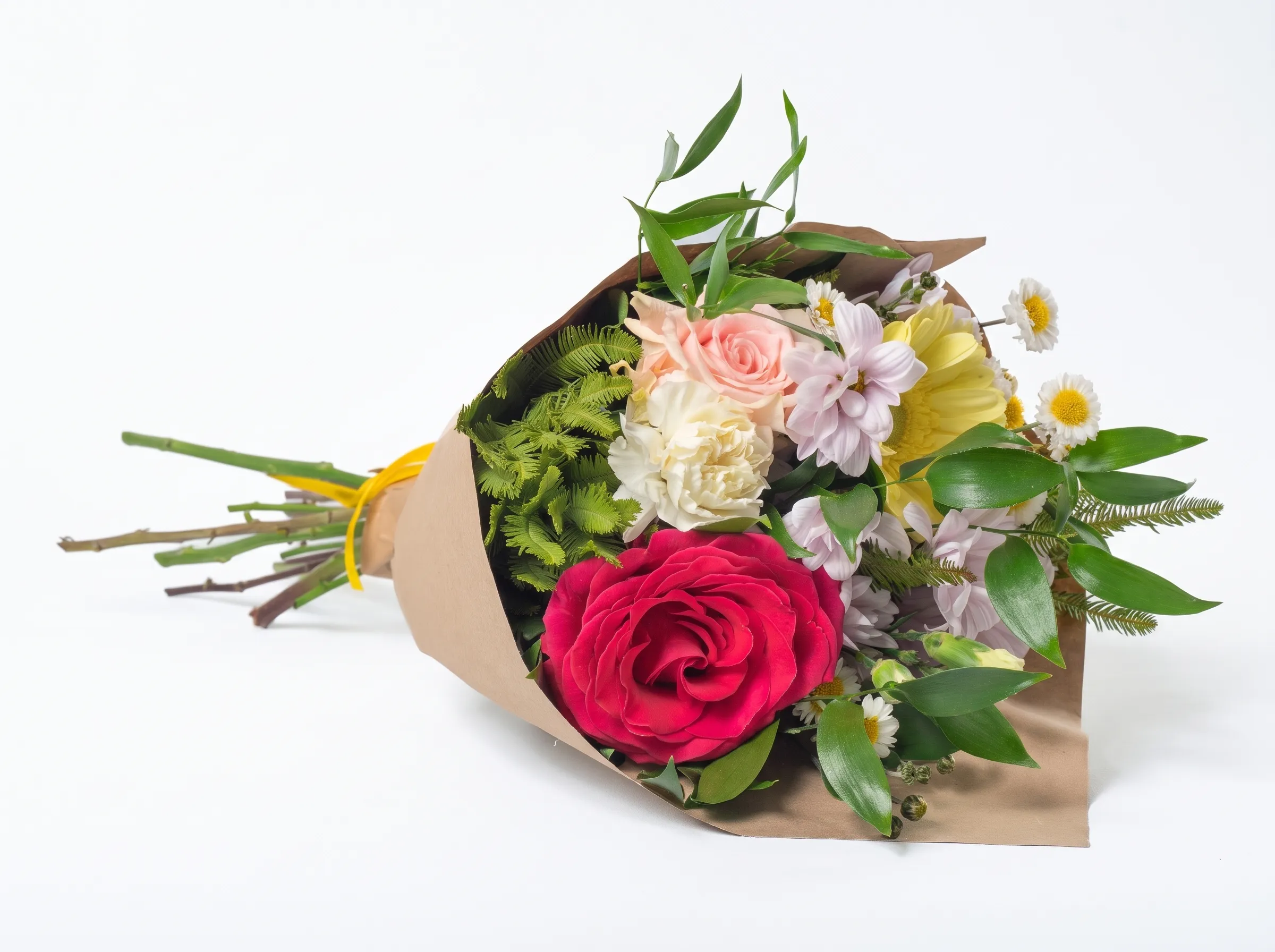 Ramo grande y exuberante del Plan Luxe de suscripción floral